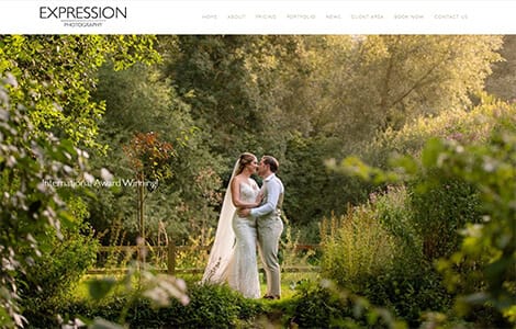 Predesigned websites